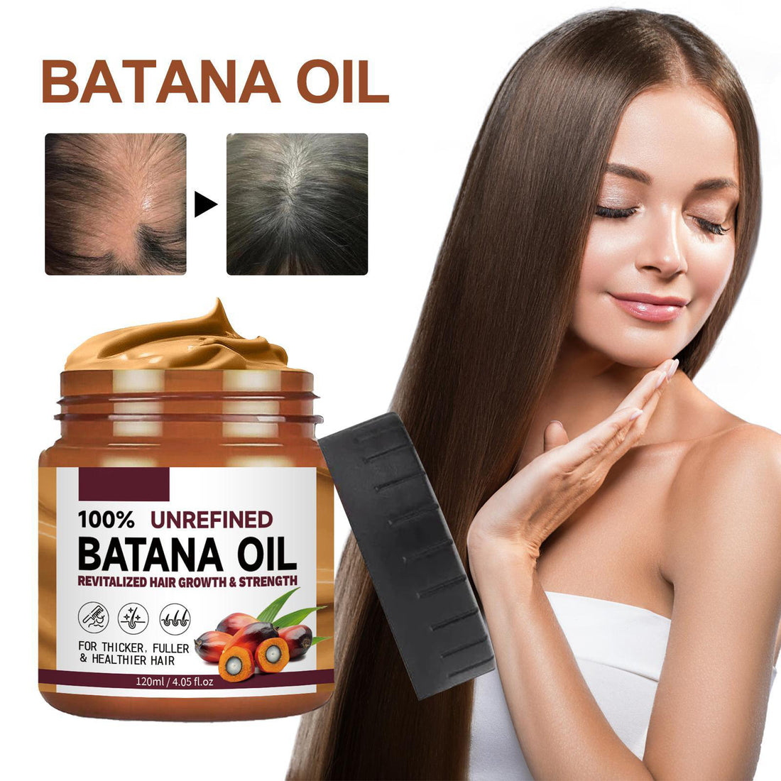 Honduras Batana Oil – Hair Nutrition &amp; Silky Smooth Hair