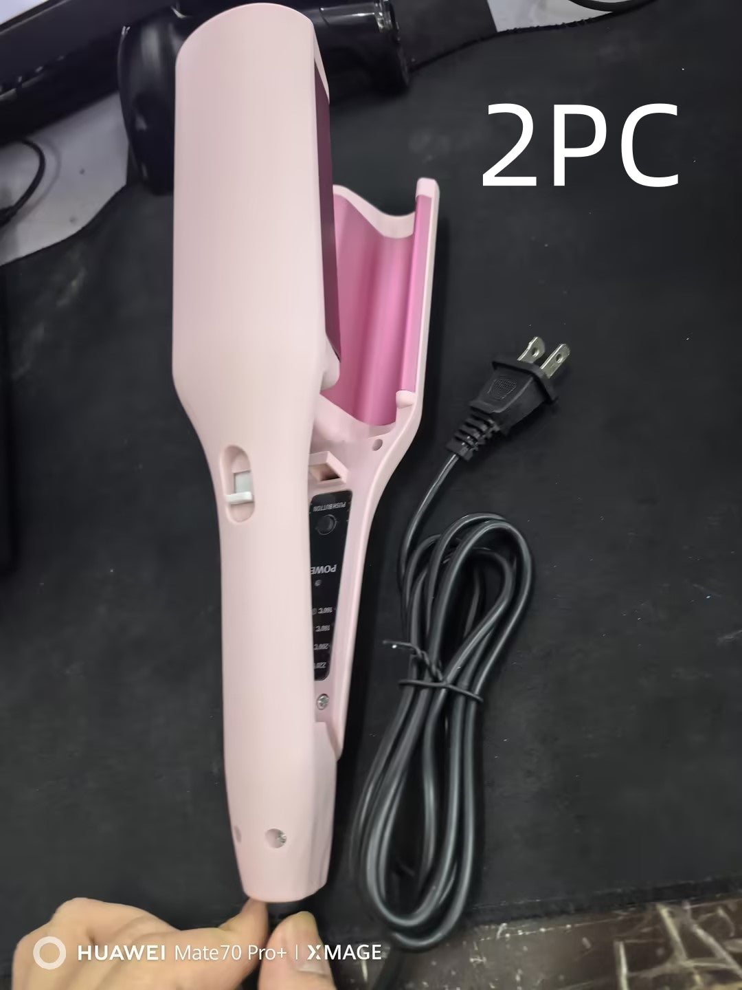 Hair Curling Iron 32mm Deep Wave Hair Curler 4 Temperature Adjustable
